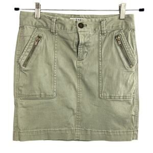 Old Navy Green Cargo Skirt Size 6